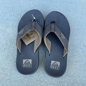 Reef Phantoms Mens Brown Flip Flops Sandals RF002046 Size 8